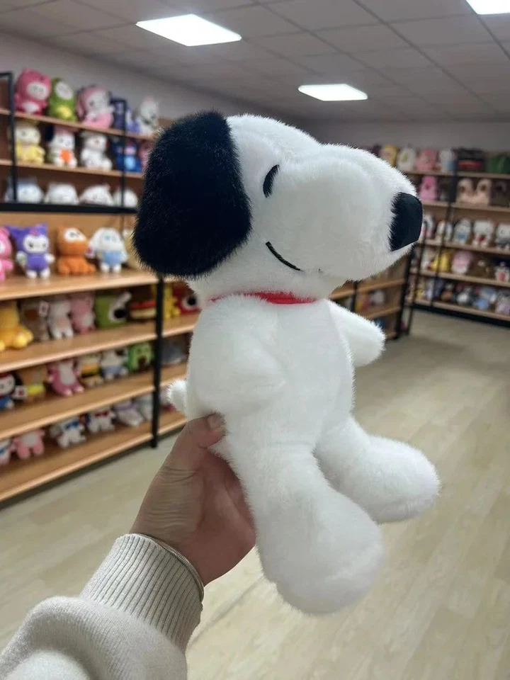 Boneca de pelúcia fofa dos desenhos animados Snoopy brinquedo travesseiro sofá costas aniversário para presentes EUA - Imagem 4 de 4