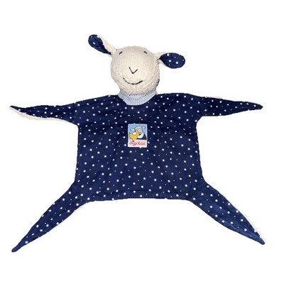 SIGIKID Mondschäfle SchafLamm SchmusetuchSchnuffeltuch Frottee Blau Sterne