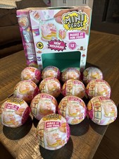 MGA'S Mini Verse Make It Mini Food Diner Series 3 Lot Of 13 With Display Box