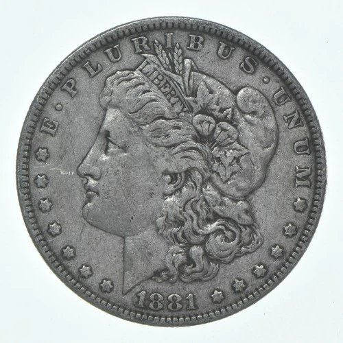 VF 1881-O Morgan Silver Dollar (1 coin) *8871