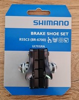 Shimano Bremsschuh R55C3 Cartridge FüR BR-6700 Grau Ultegra