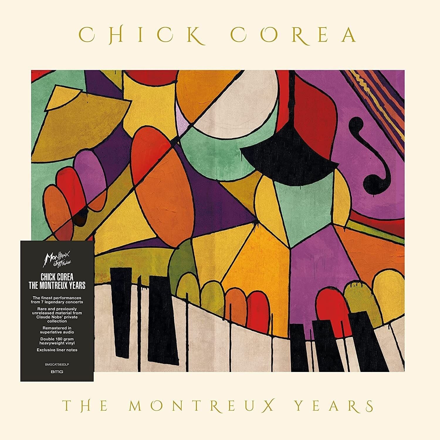Chick Corea - The Montreux Years (BMG) 2LP Vinyl 12"" Album