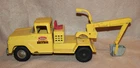 Vintage 1960s Tonka Backhoe Pickup Truck Pressed Steel Metal