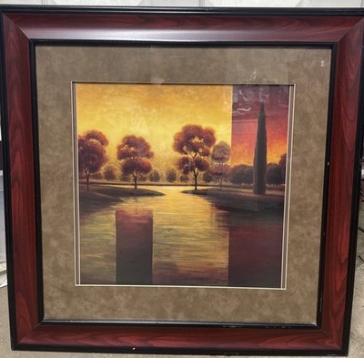 32''x32'' THE BREAK OF DAWN II by GREGORY WILLIAMS CANVAS