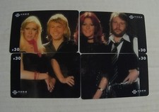 ABBA  Great Chinese Phone Cards - puzzle type