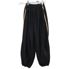 Haremshose, Größe: 140, Schwarz/Gold, Mädchen #V3K