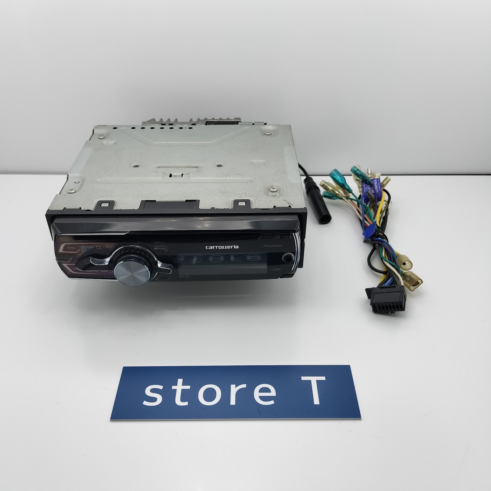 1 Din Usb Cd Deck Player Ipod Iphone