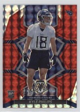 2022 Panini Mosaic Rookies Red Mosaic Prizm Kyle Philips #346 1hs9