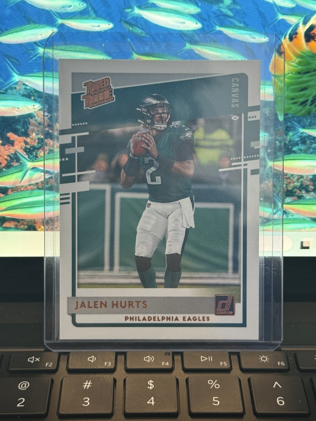 2020 Panini Donruss - Rated Rookie Jalen Hurts #314 Canvas (RC) Eagles
