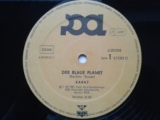 12 Maxi LP Karat-Der Blaue Planet -1981-Pool ...