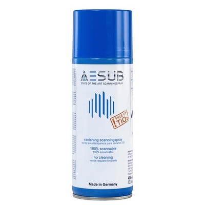 AESUB blue 3D Scanningspray 400ml Mattierungsspray für 3D Scanner Spray