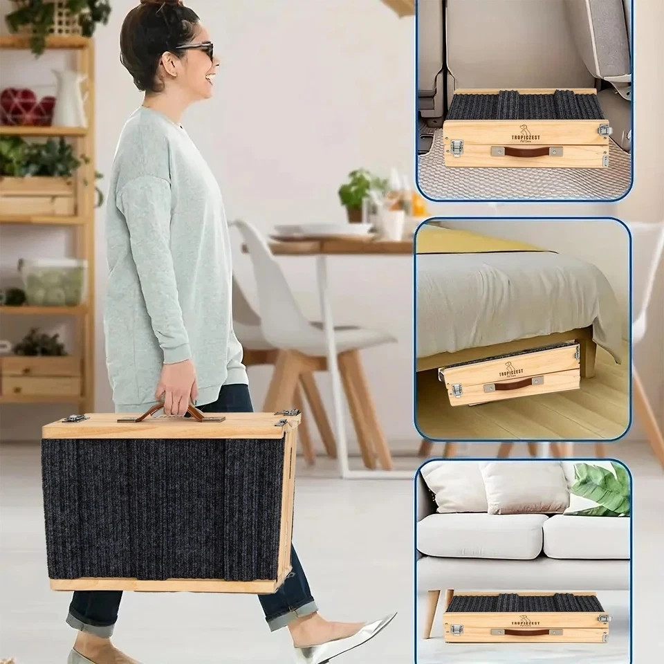 Upgraded 2025 Adjustable Dog Ramp for Small and Large Dogs 31.49"  | pet ramp