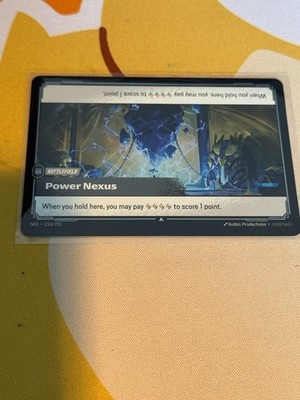 Power Nexus #214/221 Riftbound League Of Legends Spiritforged Uncommon Foil TCG