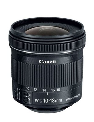 Canon EF-S 10-18mm F/4.5-5.6 IS STM Lens Open Box w/Tiffen 67mm UV filter