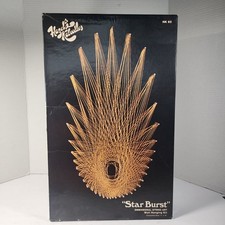 Vintage HAZEL'S KABOODLES "Star Burst" String Art Kit Unused Complete