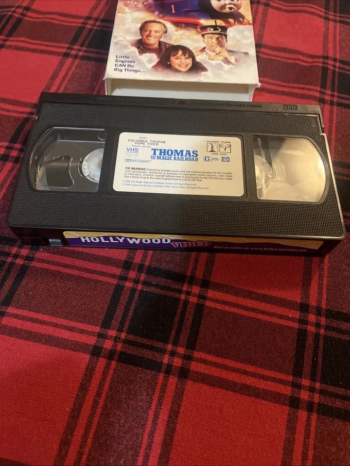 Thomas and the Magic Railroad (VHS, 2000) Peter Fonda Alec Baldwin Slipcover HTF - Image 3 of 4