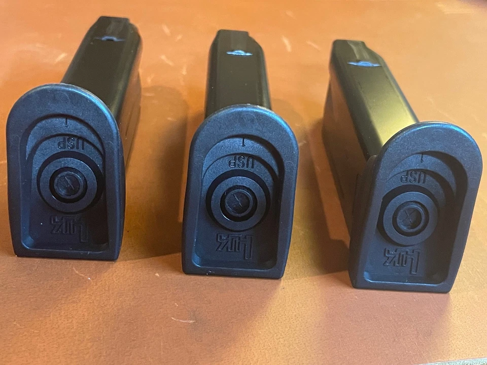 3 nuevos cargadores H&K USP40 compactos/P2000 .40 S&W 10 rondas OEM Foto 4 de 4