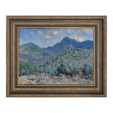 FOLKOR Rustic Canvas Frame 24x36 For Mid-century Oil Paintings,Rustic Blue
