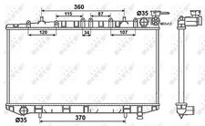 Radiateur Nissan SUNNY
