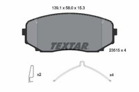 1 X Bremsbelagsatz BremsbeläGe Textar 2351505 FüR Mitsubishi