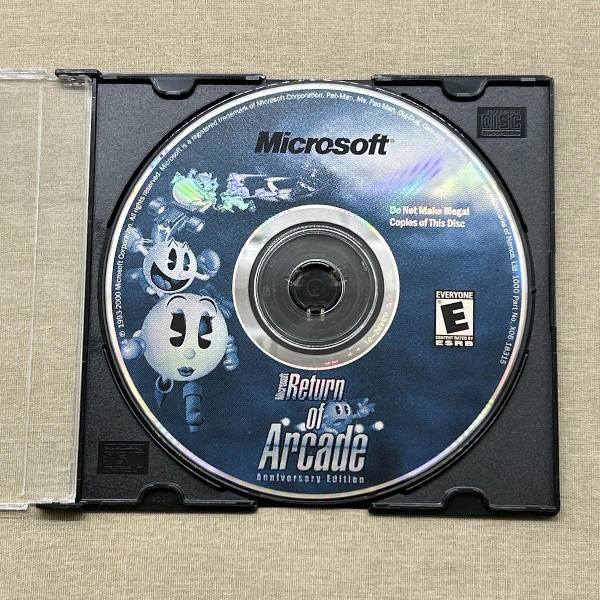 Microsoft Return of Arcade Anniversary Edition (Windows PC 2000 CD