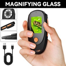 Handheld Digital Microscope 2.0 inch IPS Color Screen Portable 500x Magnifier US