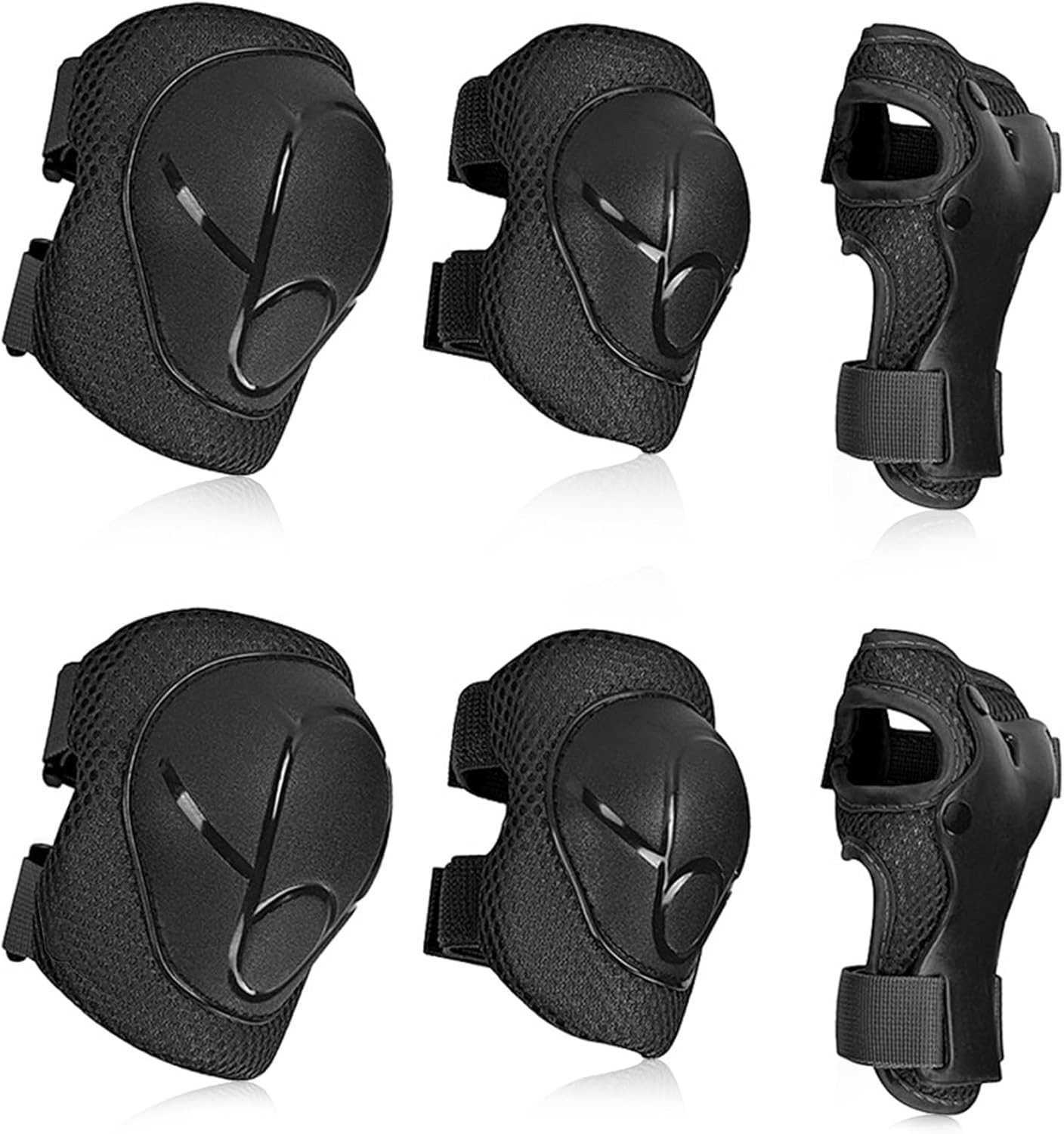 NEW 6Pcs/set Kids Knee Pads Wrist Elbow Protectors for Skating Skateboard Biking