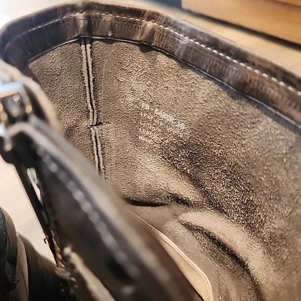 Botas de cuero para mujer Freebird Baker - grises - talla US 10 Foto 4 de 4