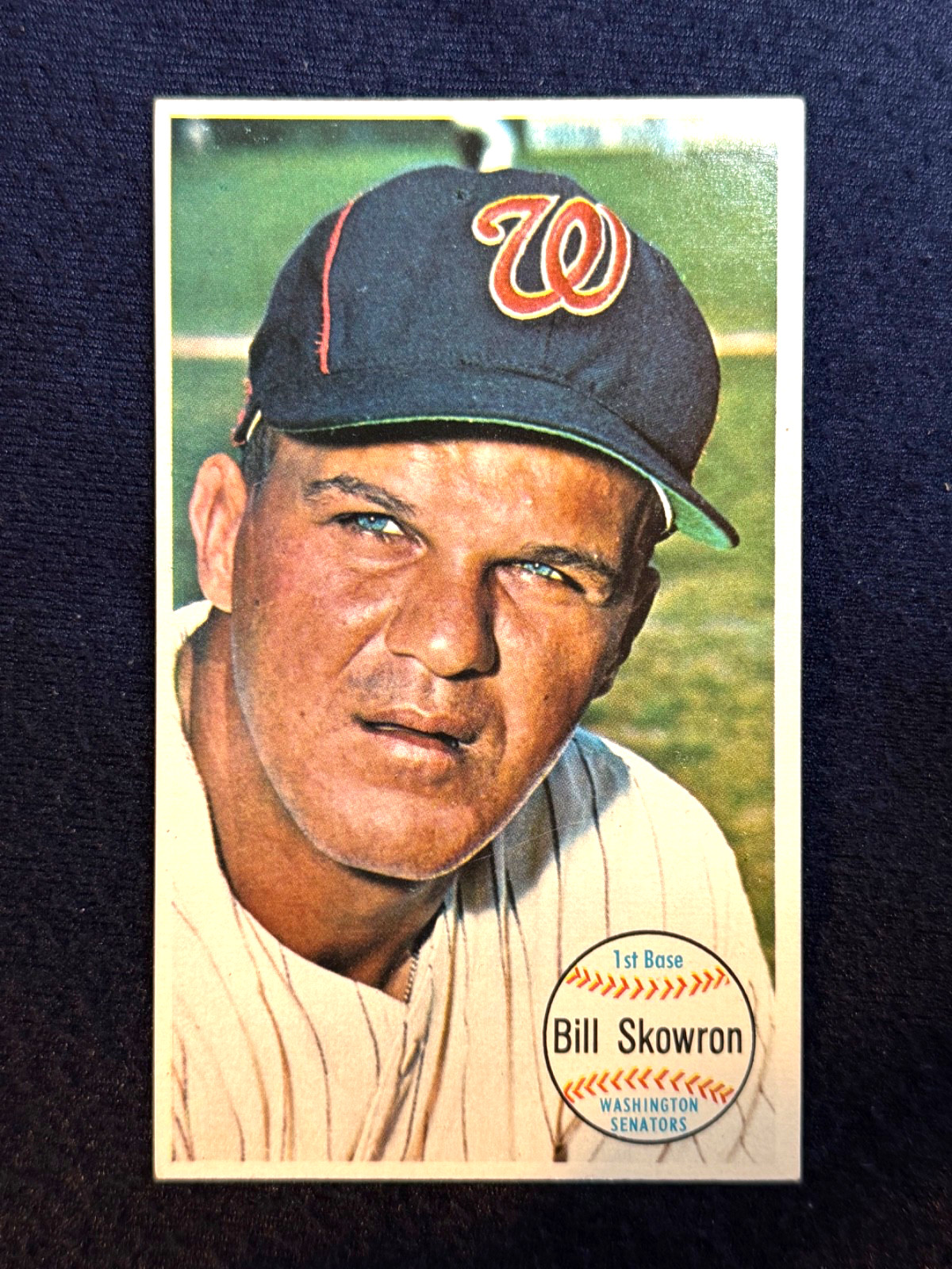 1964 Topps Giants #60 Bill Skowron Wash. Senators EXMT-NM Centered Pack Fresh SP