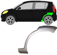 Radlauf FüR Daihatsu Sirion 2005 - 2010 Links