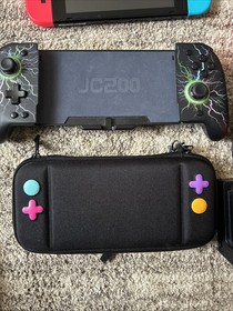 Nintendo Switch Console, Wireless & Wired Controllers, Case