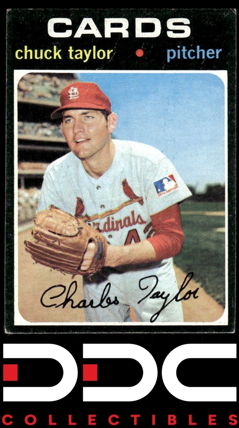 1971 Topps Set-Break #606 Chuck Taylor