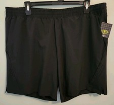 Athletic Works Men's 2XL 2-In-2 Gym Shorts with Liner 8" Inseam 10725