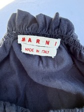 Beautiful Marni Italy Size 40 Black Peplum Lo...