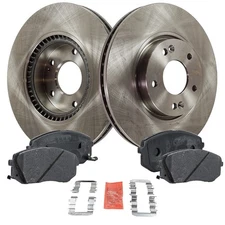 Front Brake Disc Rotors and Pads Kit for Kia Sportage Hyundai Tucson 2010-2015