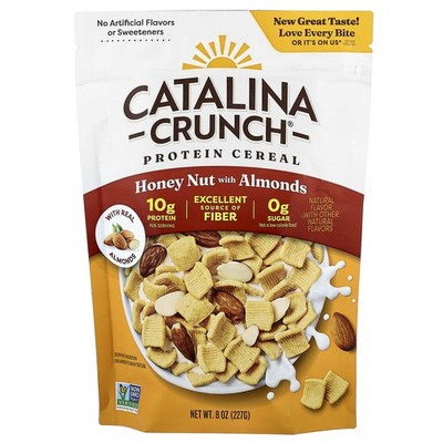 Protein Cereal, Honey Nut with Almonds, 8 oz (227 g)