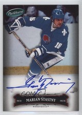 2006-07 Upper Deck Parkhurst Auto Marian Stastny #121 Auto z3l