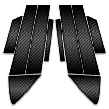 10pc Carbon Fiber Pillar Post Covers For 2009-2013 Mazda 6 - Src0897