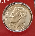 2009-D Roosevelt Uncirculated Dime in Original Mint Cello Q48