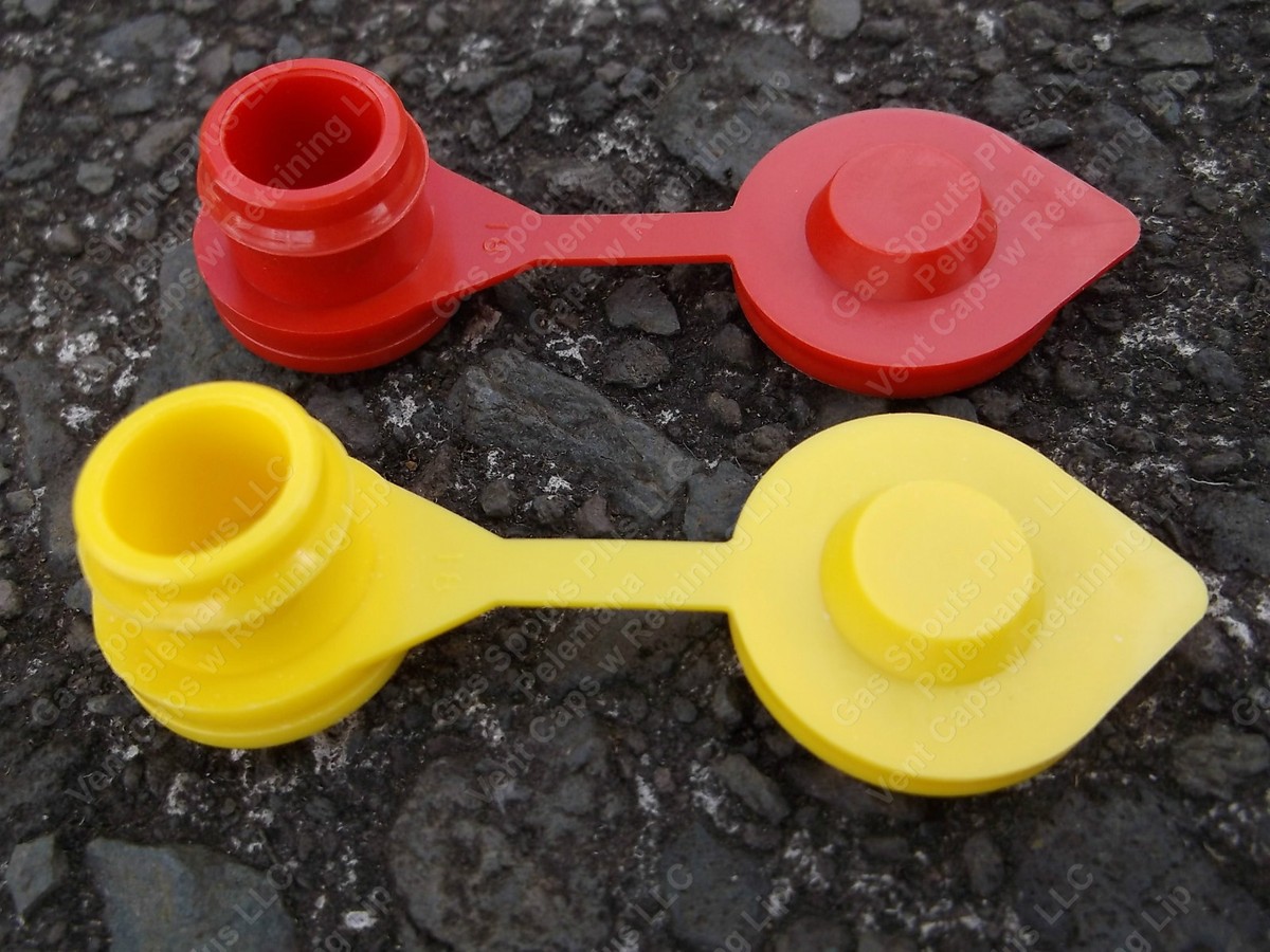2 Fuel Gas Can VENT CAPS Blitz Wedco Briggs Scepter Midwest Eagle