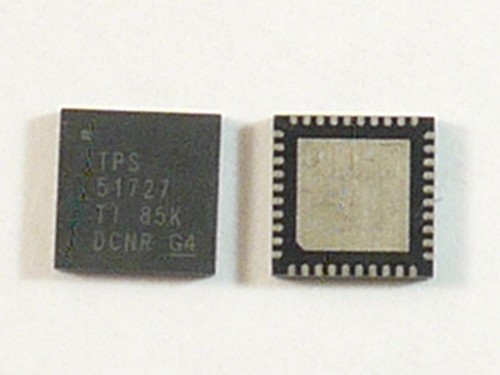 10x NEW Power IC TPS51727RHAR QFN 40pin Chipset TPS 51727 RHAR Part Mark 51727 - 第 3/4 張圖片