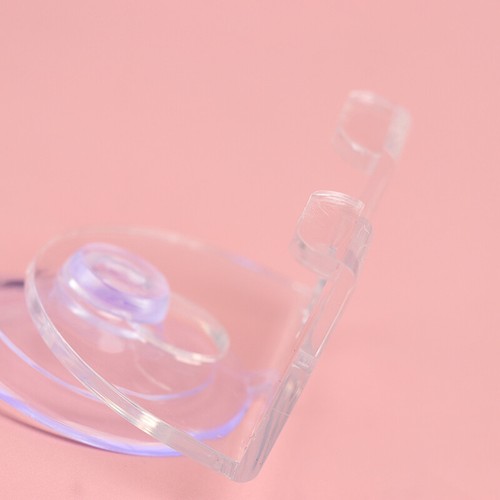 2pcs Shaver Holder Suction Cup Transparent Hook Razor Rack Waterproof Remova~_e - Picture 12 of 12