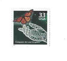 STAMP US SCOTT 3191f "Computer Art & Graphics" 33 CENT 2000 MNH