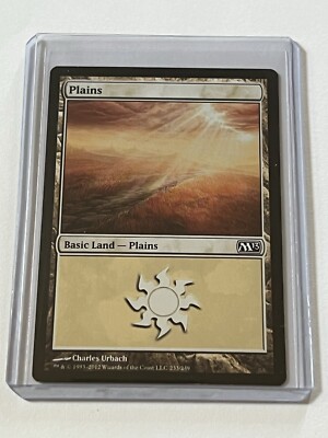 Plains 233 - Basic Land MTG Magic 2013 Mint - 9.0 + Non Foil | eBay