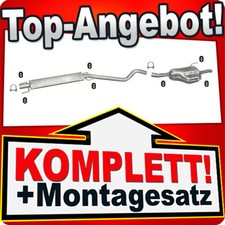 Auspuff für OPEL ASTRA G 2.0 101PS 2.2 125PS DTI Kombi 2003-2004 Auspuffanlage