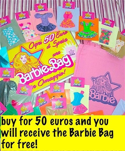 B1001 - BARBIE 70/80s borsa borsetta mini in plastica gialla - Foto 4 di 4