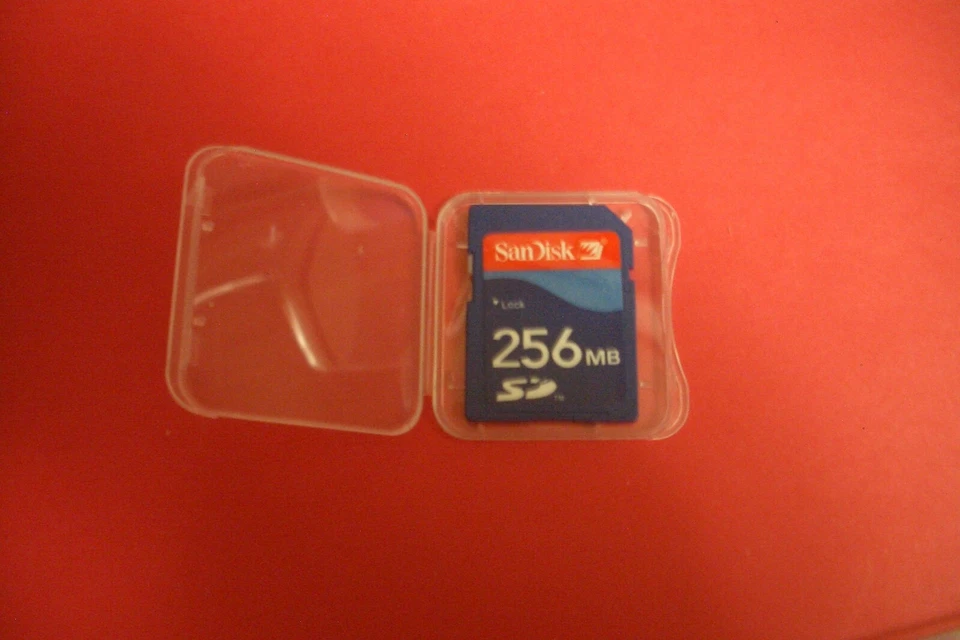 Qty=10 SD CARD SANDISK 256MB With Cases (USA Seller) !!!!!!!!!!!!!!!!!!!!! - Image 3 of 3