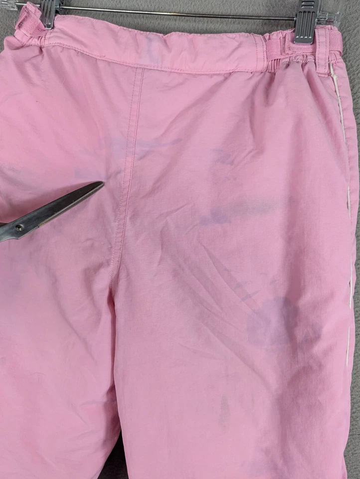 Pantalones Athletech Niñas Jóvenes Aislados Nieve Esquí Nylon Invierno Rosa Talla 10/12 Foto 4 de 4