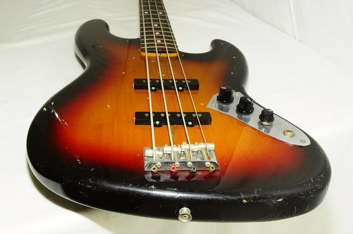 Fender Japan Jazz Bass O Serial Electric Bass RefNo 3762
