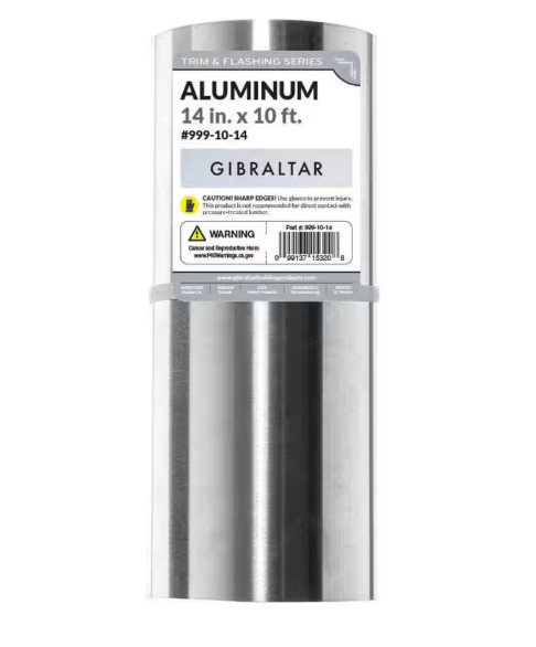 Aluminum Roll Valley Flashing - 14 in. x 10 ft.